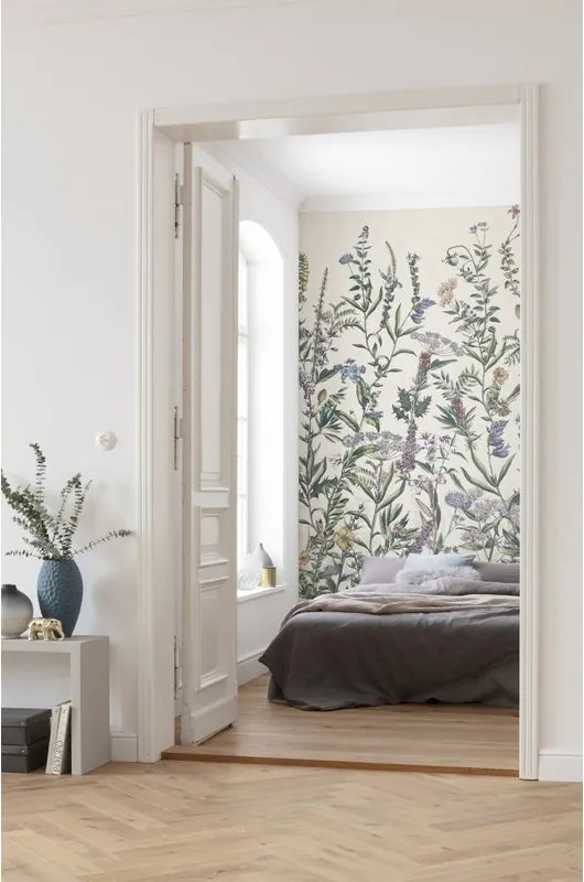 Fotomurale KOMAR Flowering Herbs, Multicolore 200X250 cm