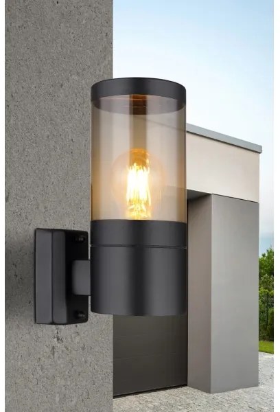 Globo 32014BS - Applique da esterno XELOO 1xE27/60W/230V IP44