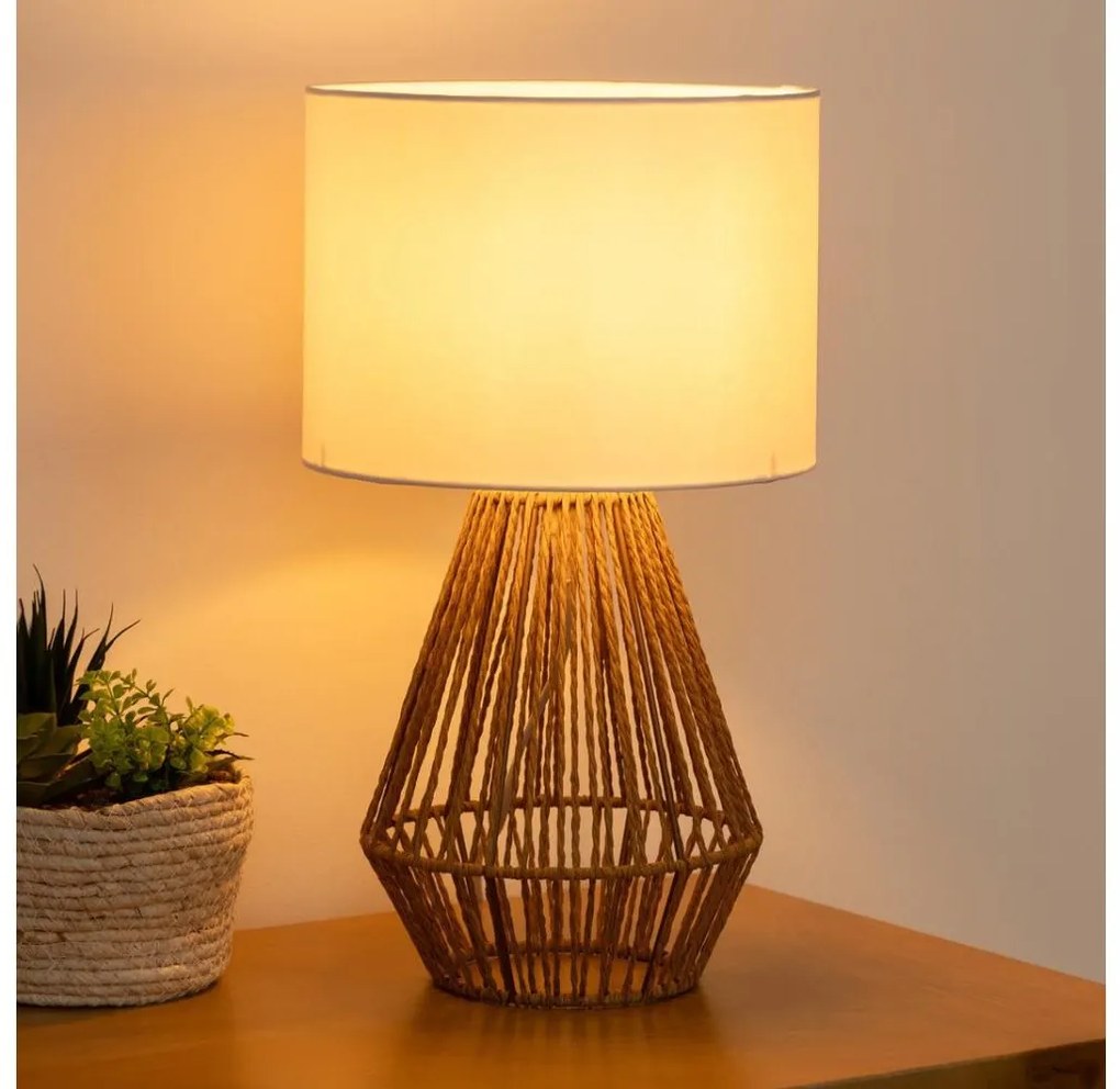 Atmosphera - Lampada da tavolo LILA 1xE27/25W/230V