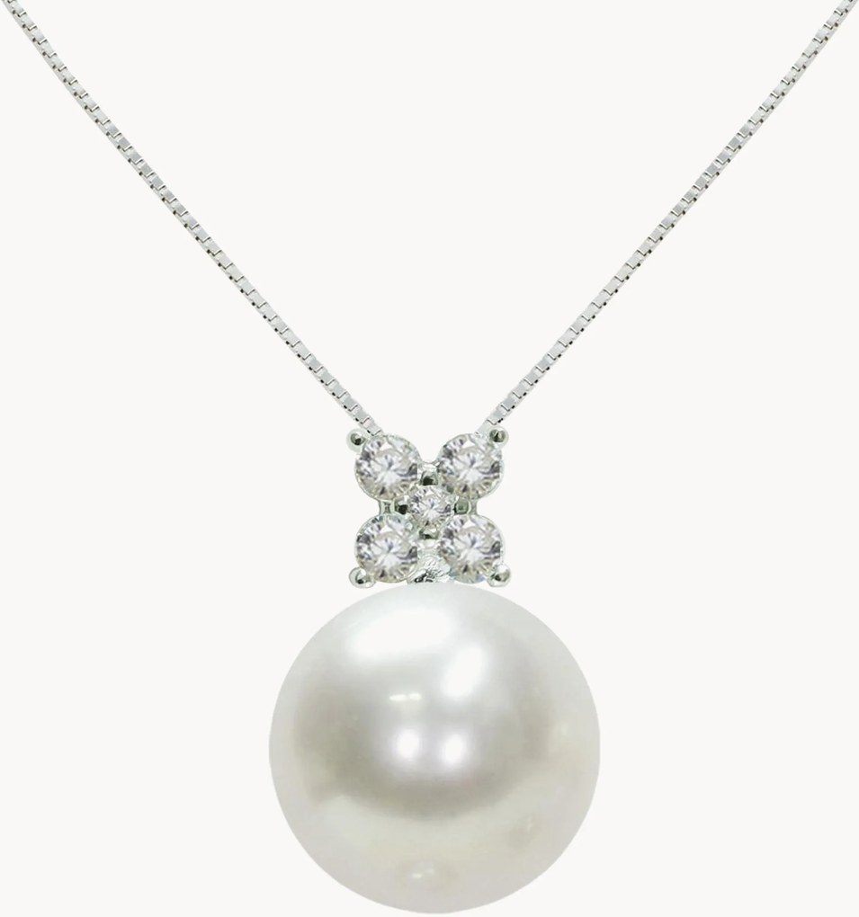 Collana in argento fatta a mano Tide