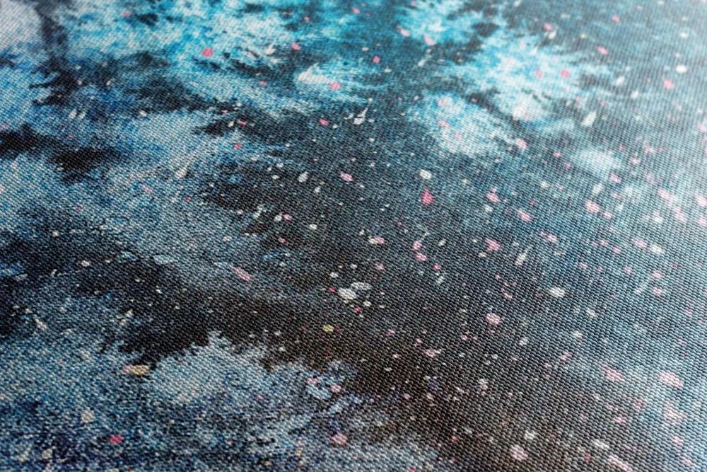 Quadro su tela – Astrazione con colori ad acquerello