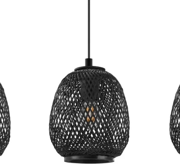 Eglo 43266 - Lampadario a sospensione con filo DEMBLEBY 1 3xE27/40W/230V