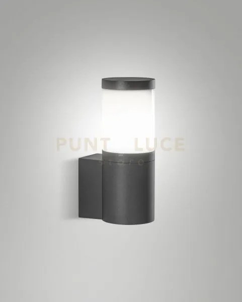 Gorla applique grigio scuro per esterno attacco e27 ip54