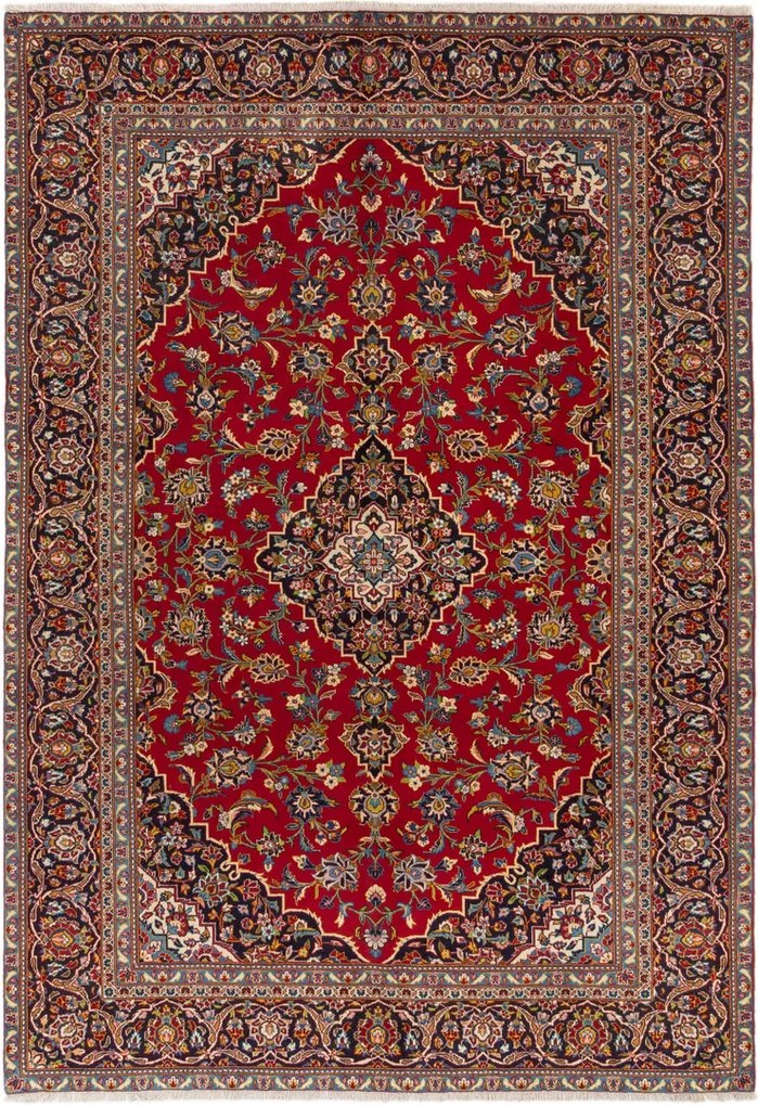 Kashan Tappeto 220 x 310 (Iran) Annodato A Mano