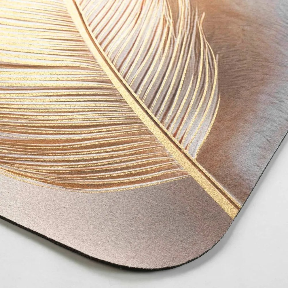 Tappetino per il bagno marrone chiaro 50x80 cm Angelica – douceur d'intérieur