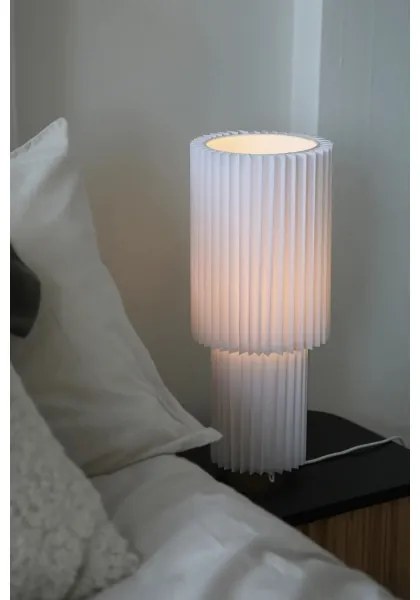 Markslöjd 108897 - Lampada da tavolo CATIS 1xE27/60W/230V 45 cm bianca