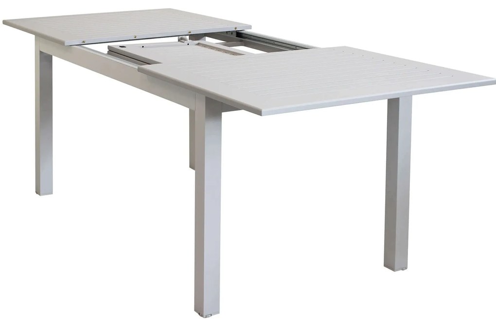 ARGENTUM - tavolo da giardino allungabile in alluminio da 150
