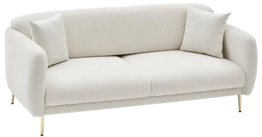 Divano letto bianco 210 cm Simena - Balcab Home
