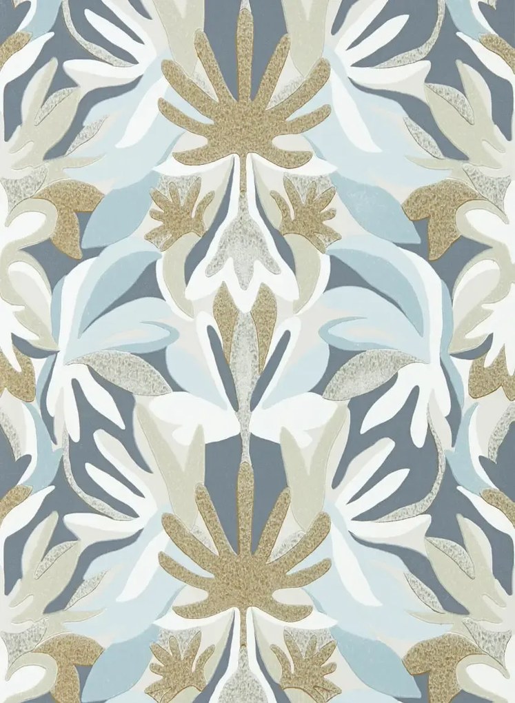 Harlequin Carta da parati Melora - Hempseed/ Exhale/ Gold