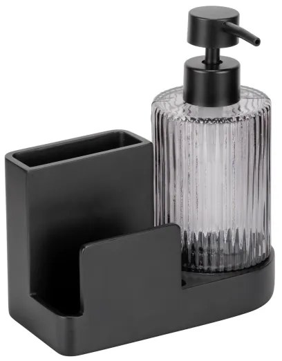 WENKO 54654100 - Organizer PINA 16x17 cm nero