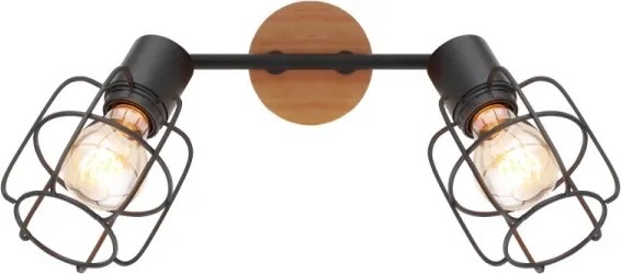 Globo 54037-2 - Faretto WILLA 2xE27/60W/230V