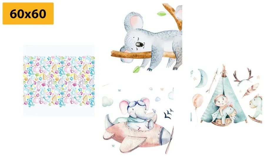 Set di quadri – Per bambini in colori splendidi