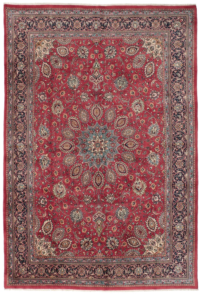 Sarouk Tappeto 390 x 270 (Iran) Annodato A Mano