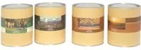 Candela profumata reactive 4 profumazioni assortite