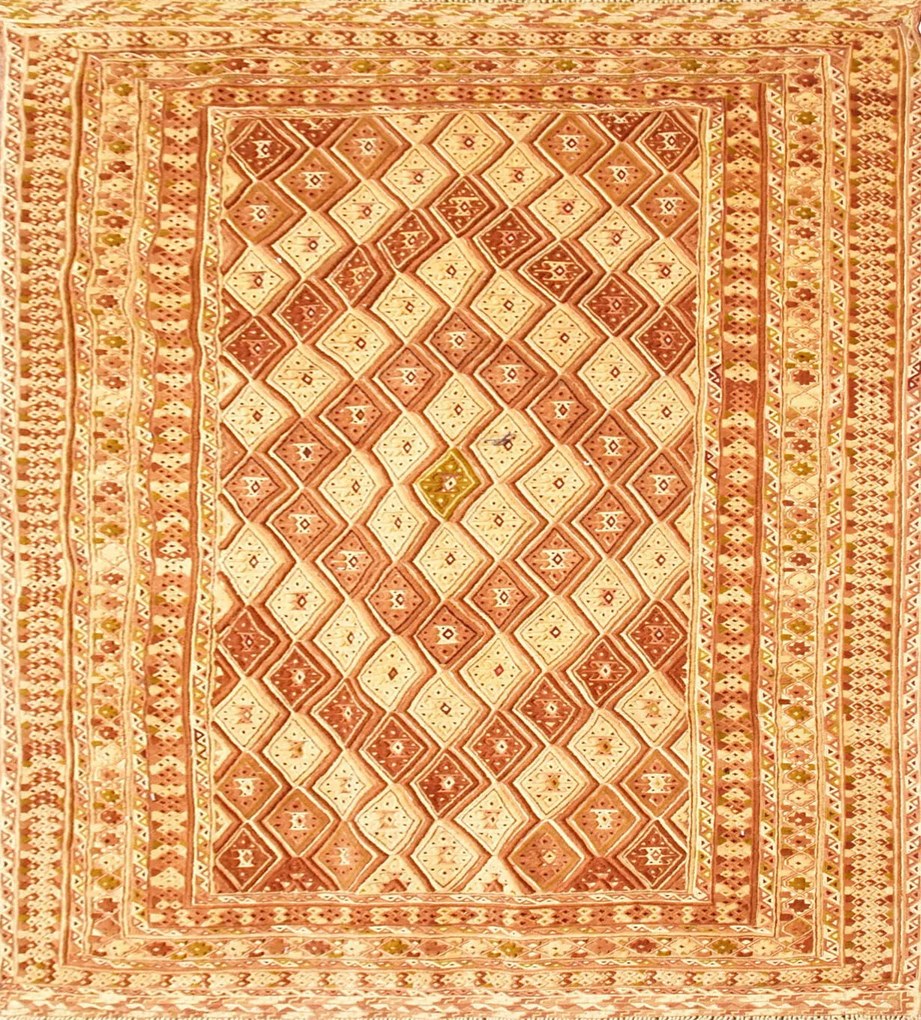 Tappeto 190x160 (Pakistan) Annodato A Mano