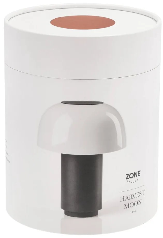 Lampada da tavolo dimmerabile a LED in alluminio arancione (altezza 22 cm) Harvest - Zone