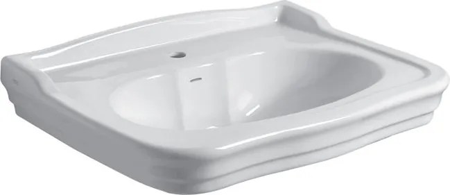 Lavabo sospeso Impero rettangolare in ceramica bianco monoforo 70 cm
