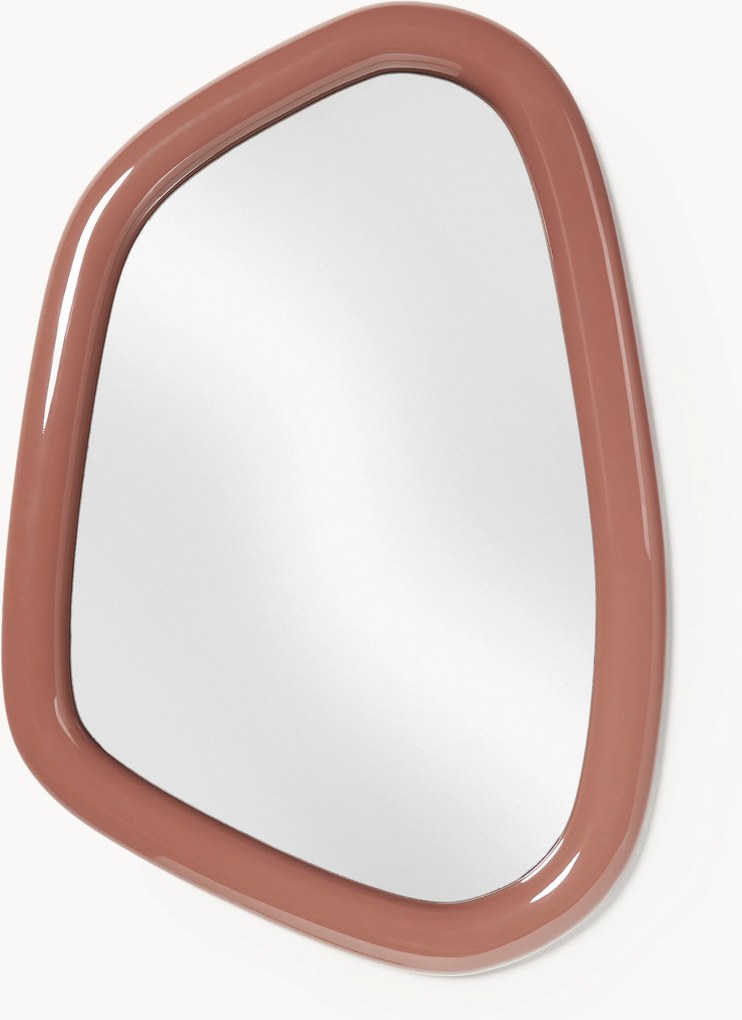Specchio da parete organico Irina, alt. 86 cm