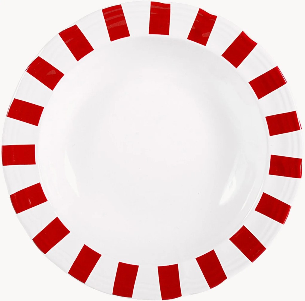 Set di 6 piatti fondi Rubino