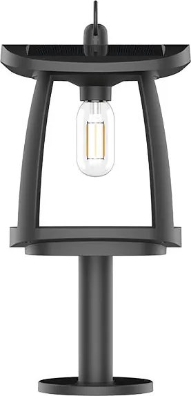 Lampioncino Solare da Colonna 350 Lumen "LMS-094"
