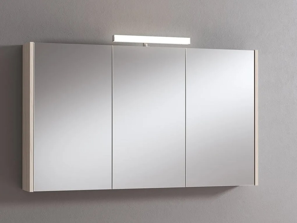 Pensile con luce Akira olmo rousseau L 120 x H 70 x P 15.5 cm
