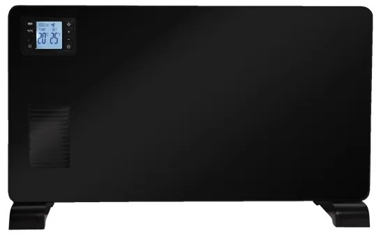 Brilagi - Riscaldatore elettrico a convettore 1000/1300/2300W LCD/timer/TURBO/termostato +RC