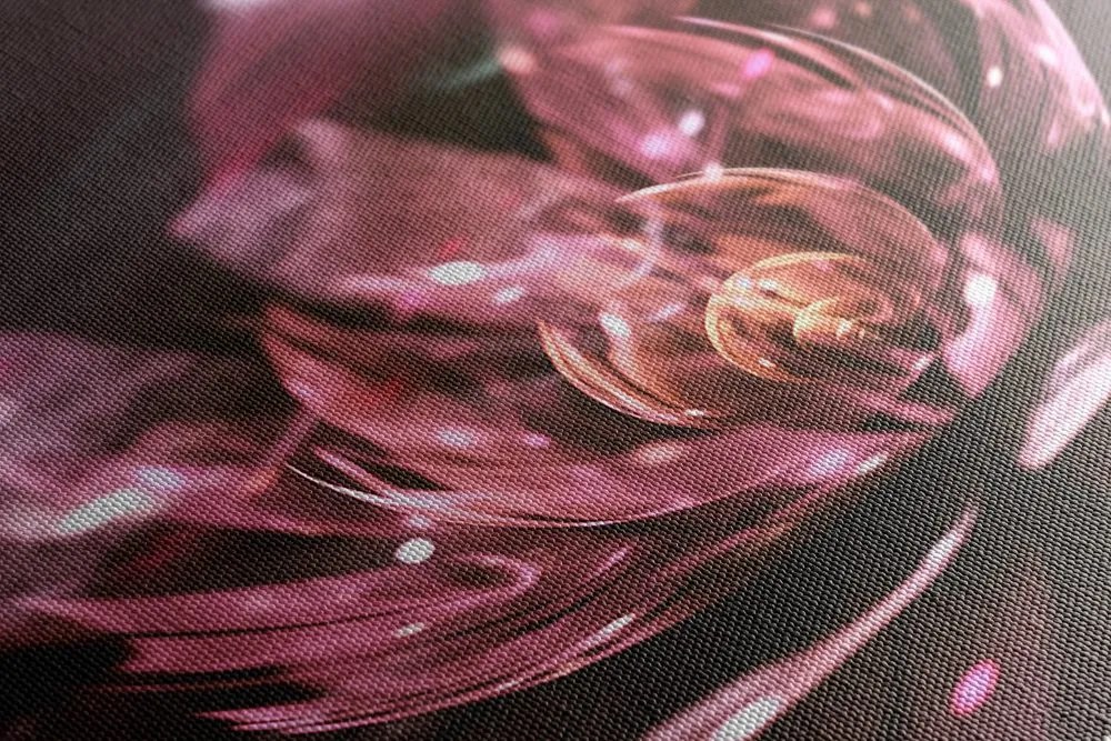 Stampa su tela – Illusione floreale