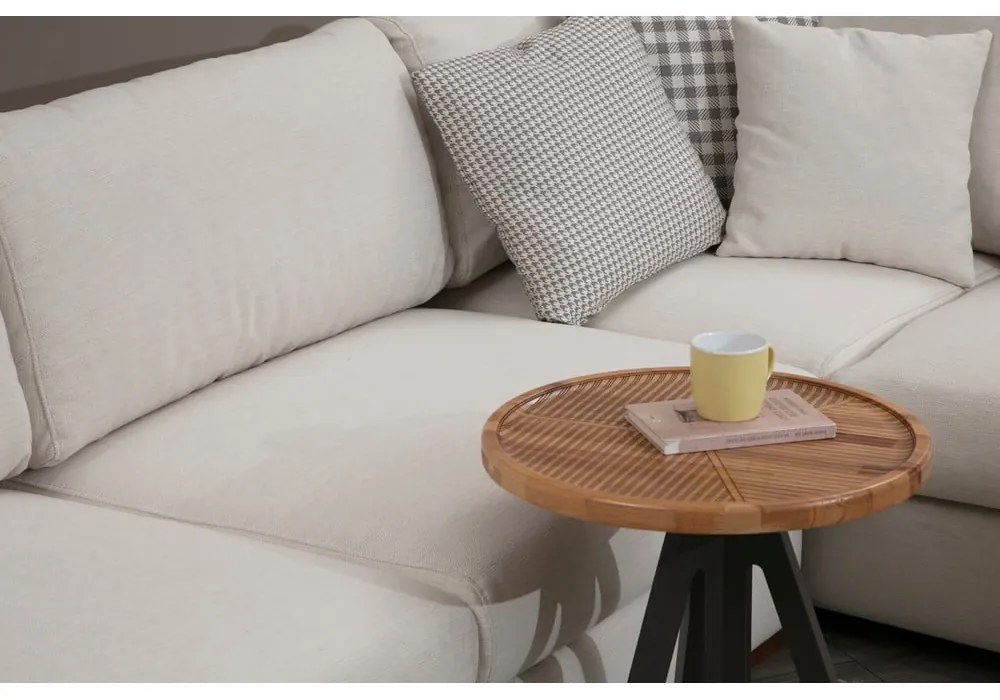 Divano angolare bianco (a U) Loop - Balcab Home