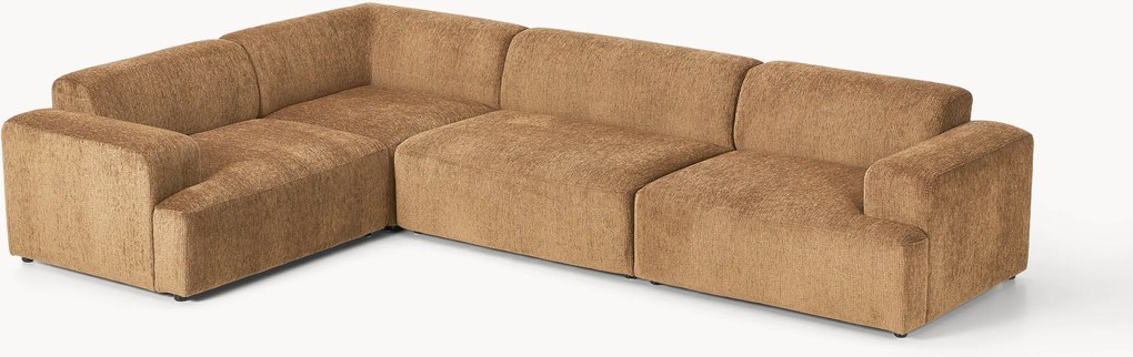 Divano angolare grande 4 posti Melva