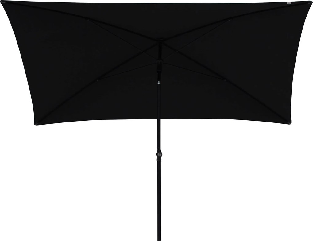 Ombrellone da Giardino 2,4x1,5 m Palo Ø27 mm in Acciaio Maffei Kronos Antracite...