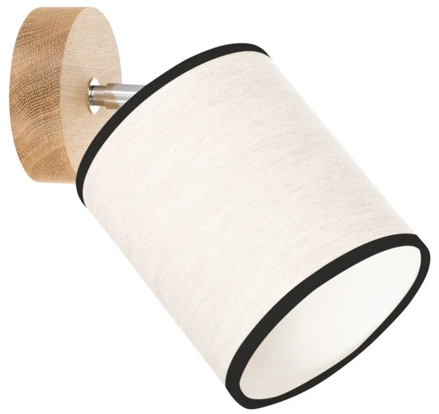 Spot-Light 66791174 - Faretto da parete BOHO 1xE27/25W/230V rovere