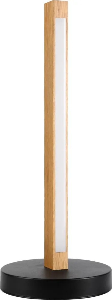 Lampada da tavolo LED VERDE LED/10W/230V 3000K rovere/nero