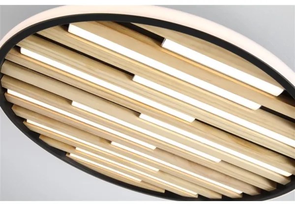 Searchlight 80980-49BK - Plafoniera LED dimmerabile EQUALISE LED/33W/230V