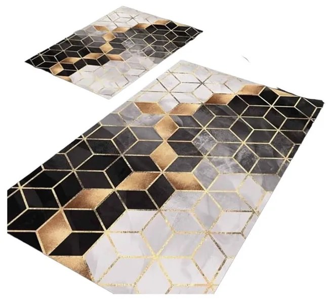 Tappetini da bagno in set da 2 pezzi Optic - Mila Home