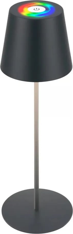 Briloner 7559015-LED Lampada da tavolo RGB COLORIS, 3,5 W/5 V, IP44, 2000 mAh, Wi-Fi Tuya