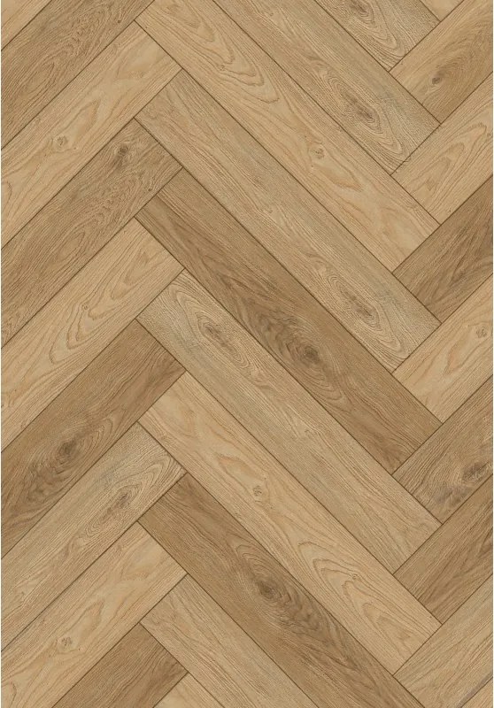 Mexen Sunset Hills campione di pannelli vinilici spina di pesce SPC 6,5 mm, sottostrato 1,5 mm, 4 V-Fuga, Rovere - F1170-S