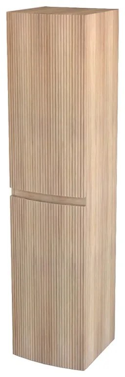 Armadietto bagno a terra Vague BADEN HAUS 2 ante P 38 x L 40 x H 170 cm rovere tabacco