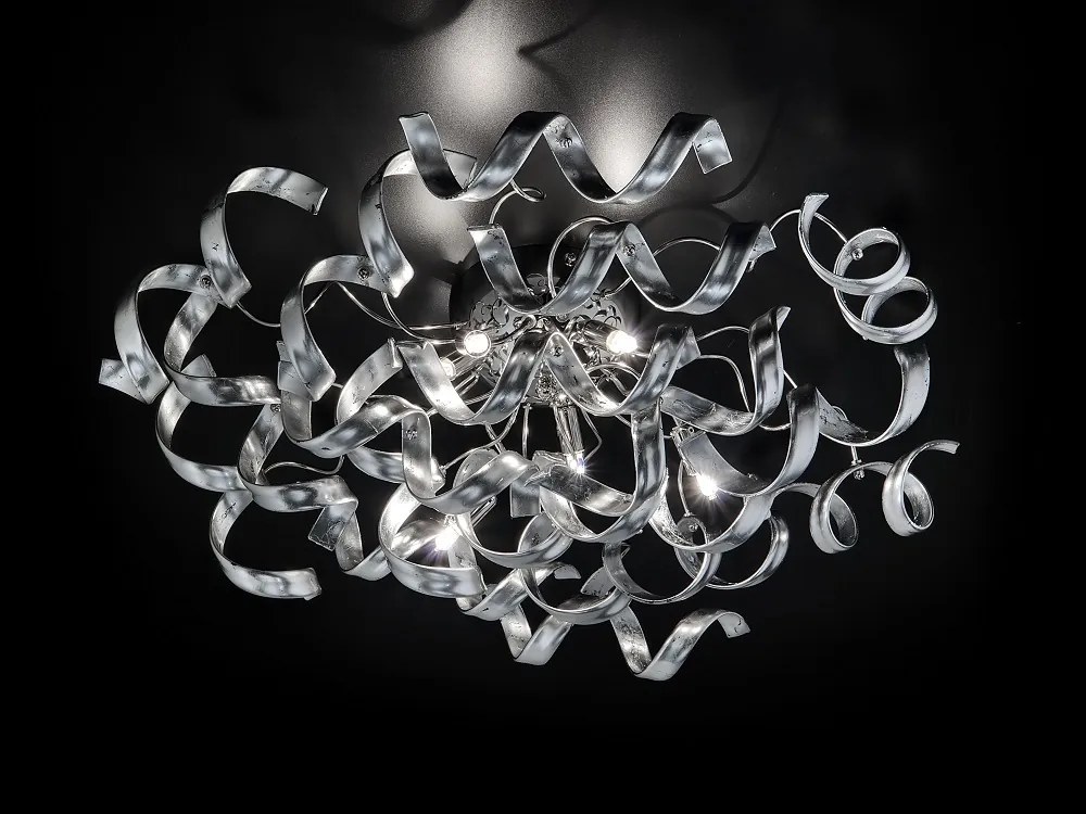 6-light ceiling lamp - Chrome - 206.380 Astro Collection - Metal Lux Bianco