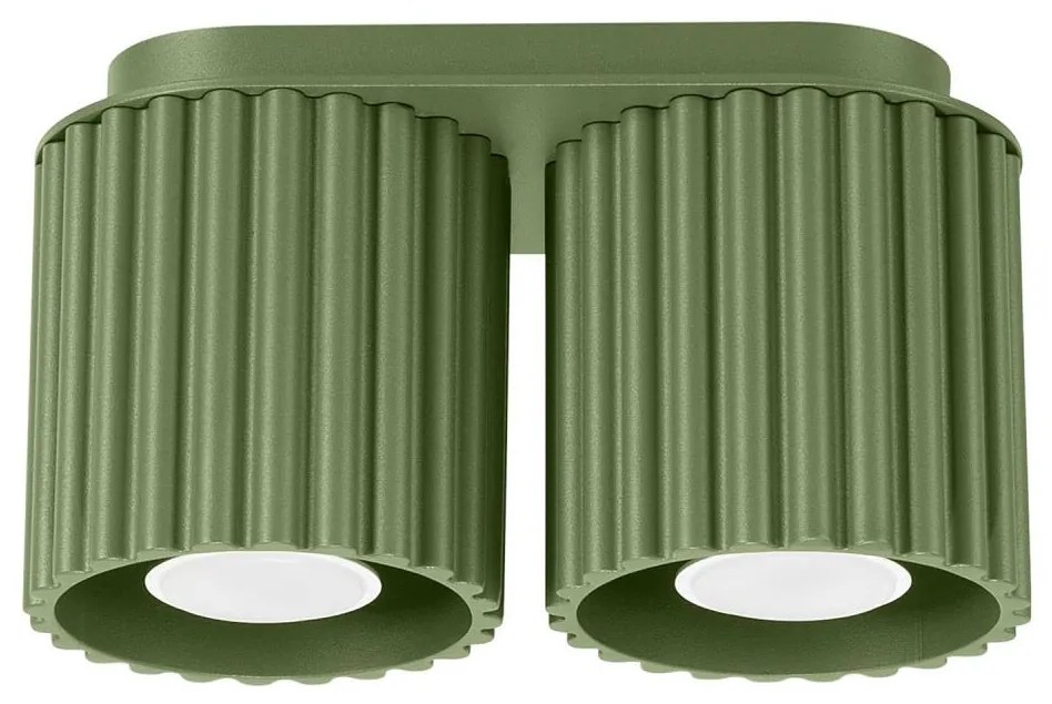Sollux  SL.1795 - Faretto AURA 2xGU10/10W/230V verde