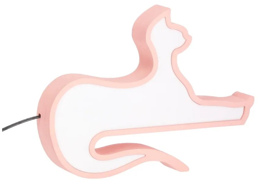 Lampada per bambini rosa Cat - Candellux Lighting