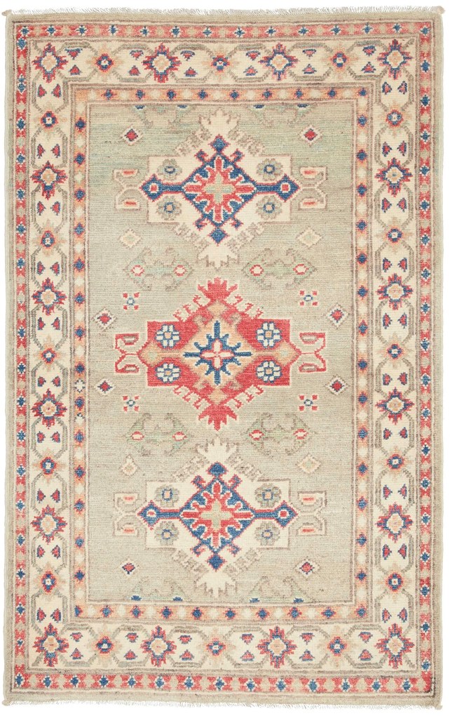 Kazak Tappeto 80x130 (Pakistan) Annodato A Mano
