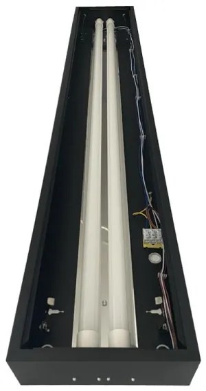 Lampada fluorescente T8 2xG13/18W/230V 120 cm nero