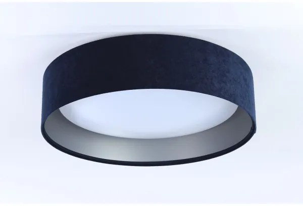 Plafoniera LED GALAXY 1xLED/24W/230V blu/argento