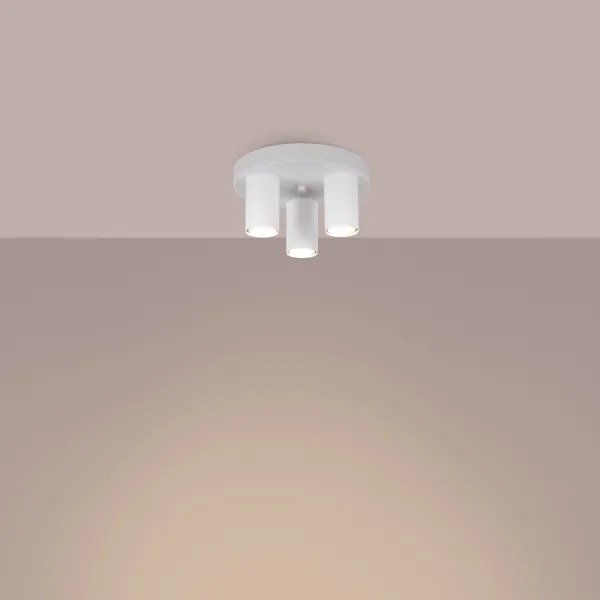 Sollux SL.1464 - Faretto LAGOS 3xGU10/10W/230V bianco