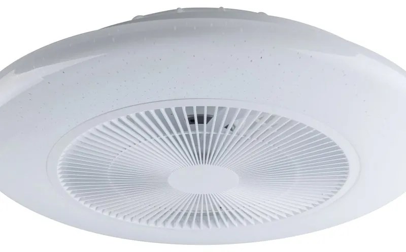 Ventilatore da soffitto Ponente bianco, D. 55 cm INTEC