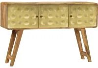 Credenza in Legno Massello di Mango 120x30x80 cm cod mxl 21001