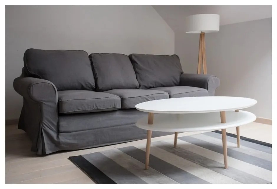 Tavolino grigio scuro OVO Ovo - Ragaba