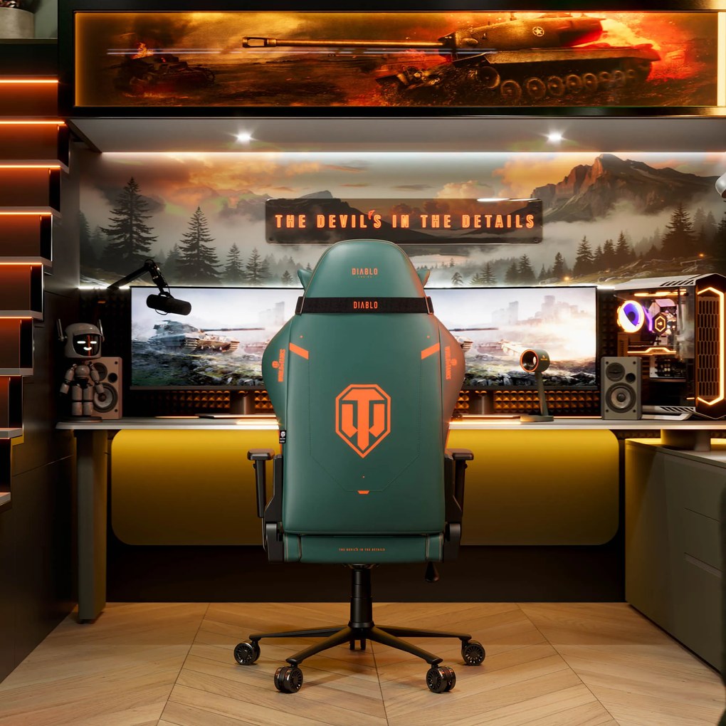 Sedia da gaming WOT Diablo X-One 2.0, World of Tanks