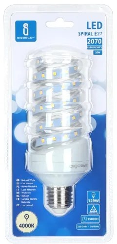 Lampadina LED E27/20W/230V 4000K - Aigostar
