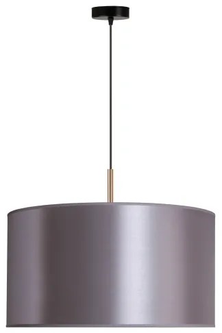 Duolla - Lampadario a sospensione con filo CANNES 1xE27/15W/230V diametro 45 cm argento/rame
